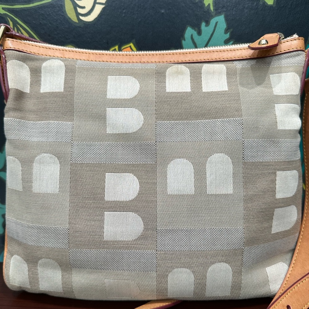 Bally Bhayla Vintage Monogram Canvas & Leather Crossbody Bag - Picture 7 of 15